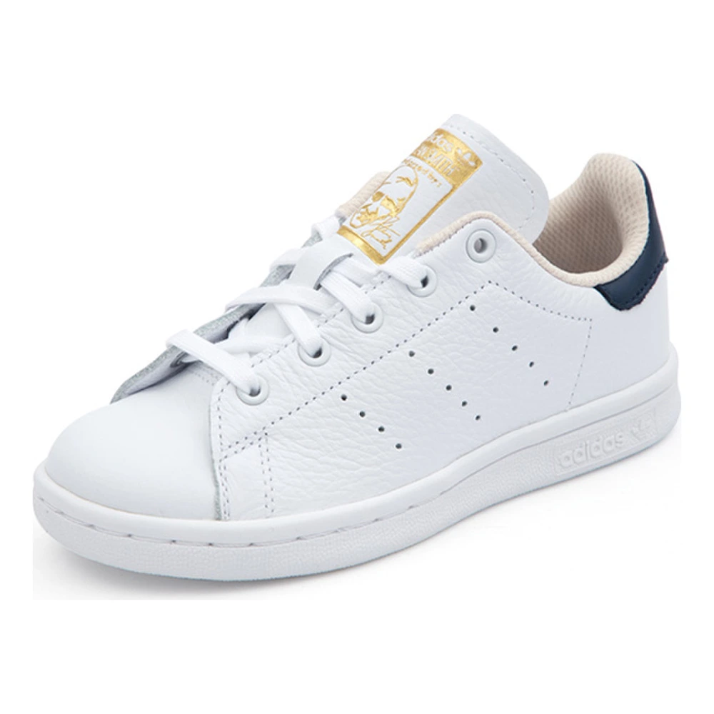 Кеды детские adidas Originals Stan Smith Prime, низкие, бело-голубые, Размер: 30 | Китай.рф