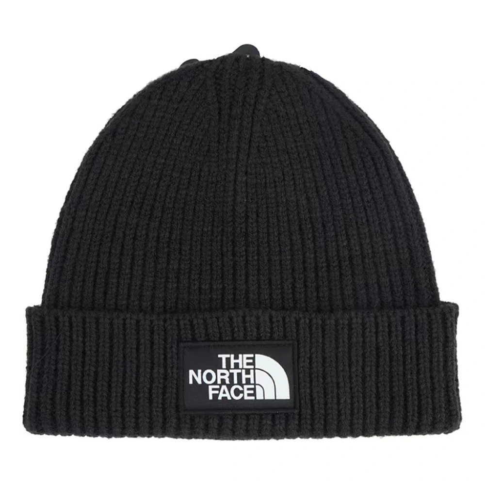 Шапка бини The North Face белая с вышивкой лепестков, черная, Стиль: Черный (разные модели в комплекте), Размер: F | Китай.рф