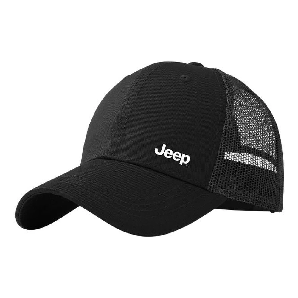 Кепка Jeep детская хлопковая с козырьком, Стиль: черный, Размер: 【рекомендуемый возраст 7–15 лет】 | Китай.рф