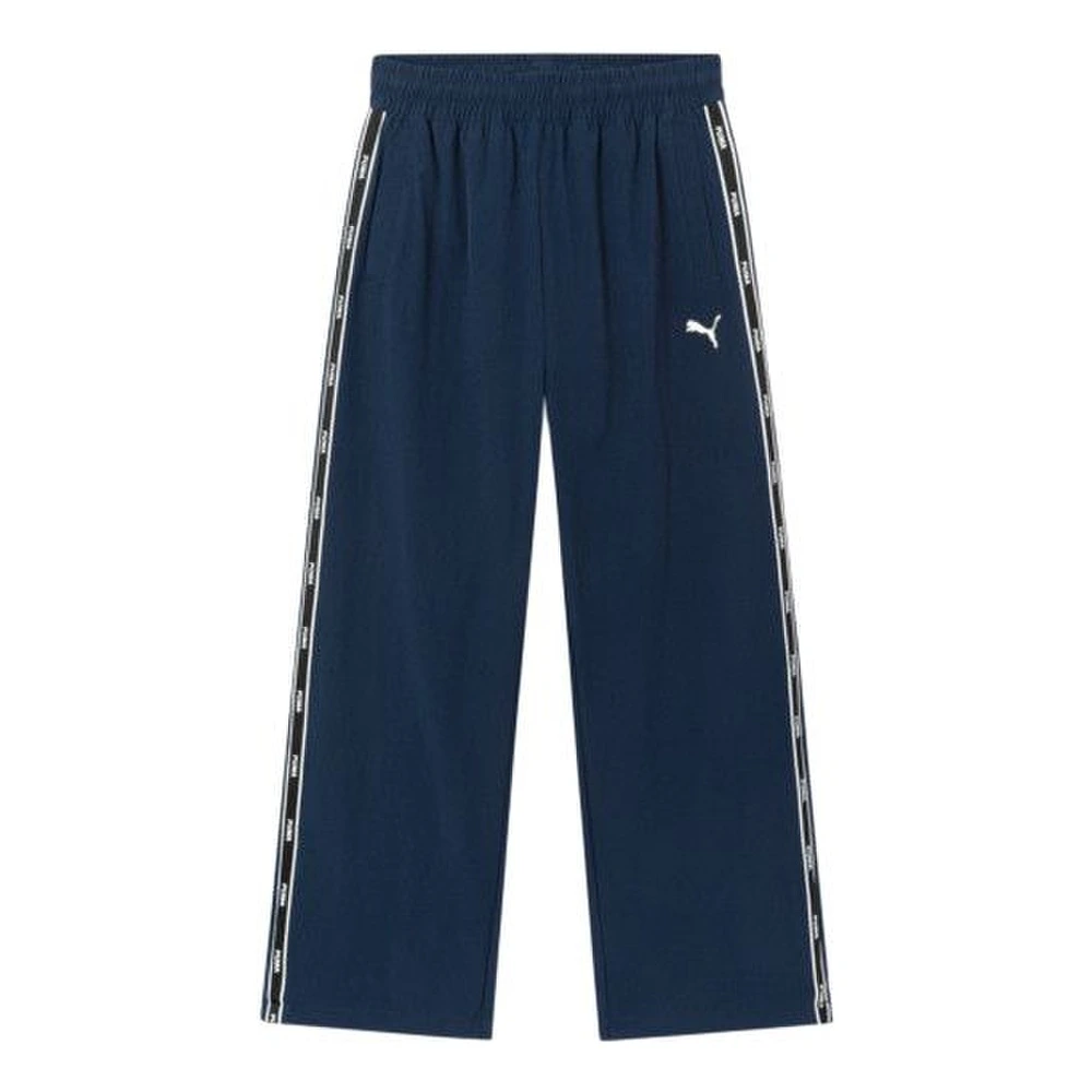 Детские спортивные штаны PUMA Kids, Размер: 110, Цвет: Темно-синий 80802 | Китай.рф