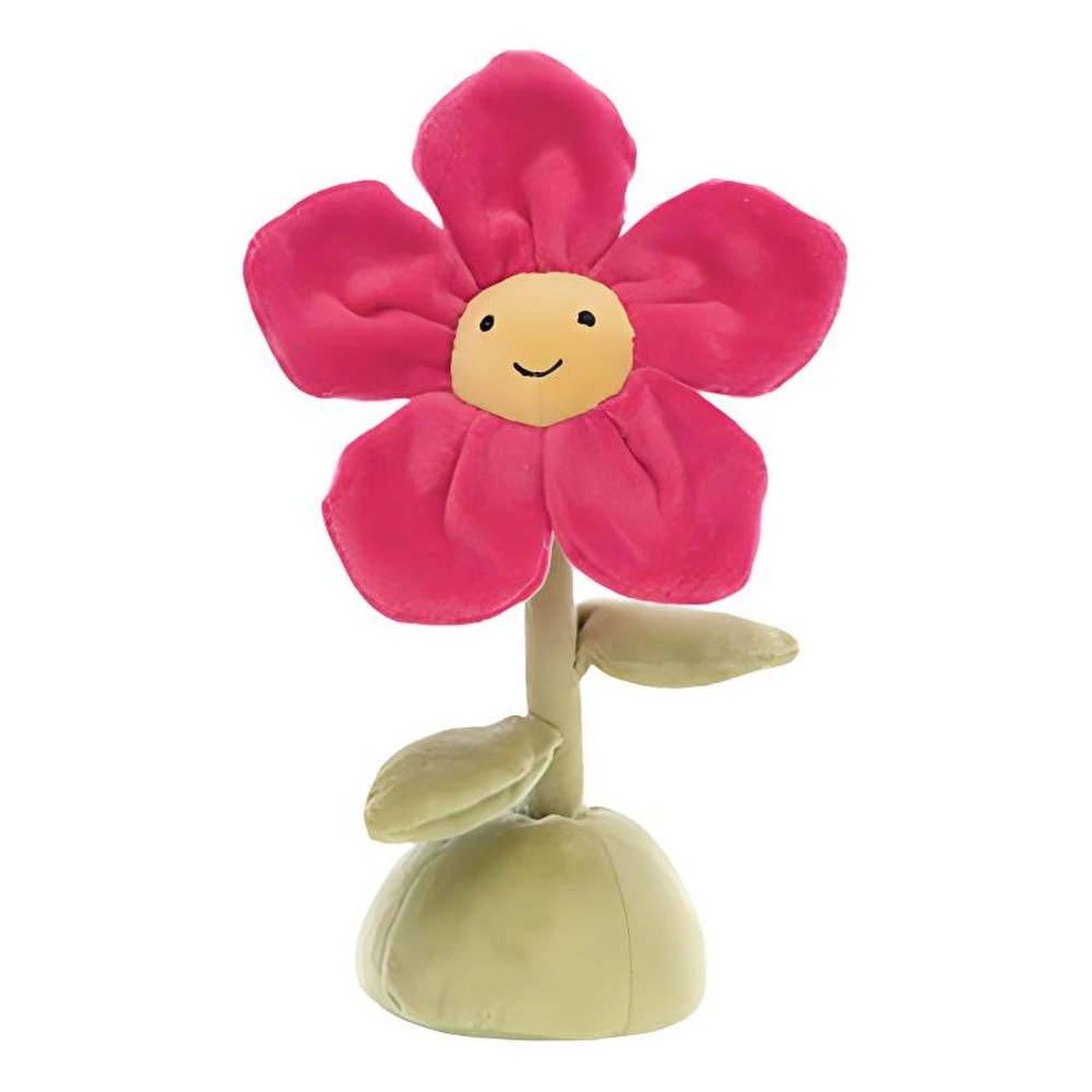 Кукла JELLYCAT плюшевая игрушка яркий розовый цветок 21 см, Характеристики: Дикая роза | Китай.рф