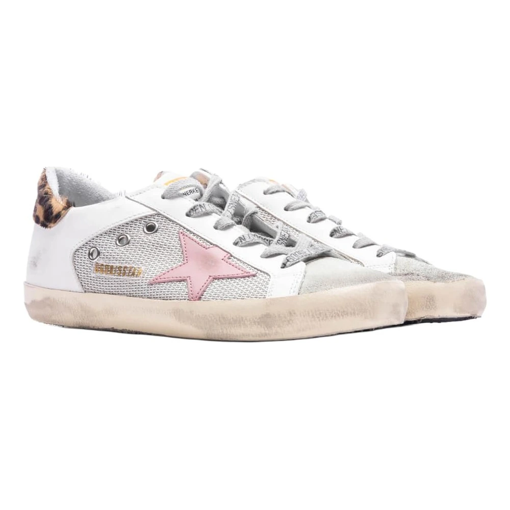 Кроссовки для скейтборда Golden Goose низкие женские, серо-белые, Цвет: серо-белый, Размер: 37 | Китай.рф
