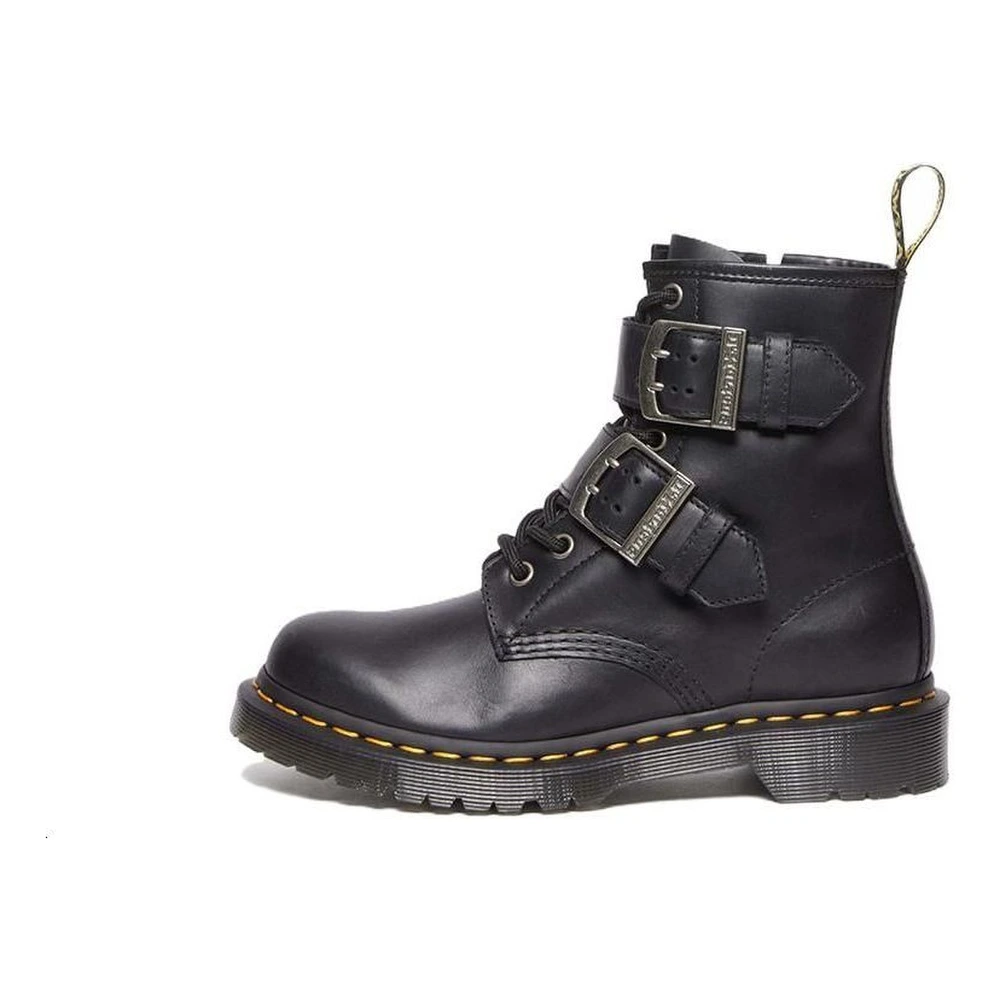 Ботинки Dr.Martens 1460 женские кожаные классические, Цвет: черный, Размер: 36 | Китай.рф