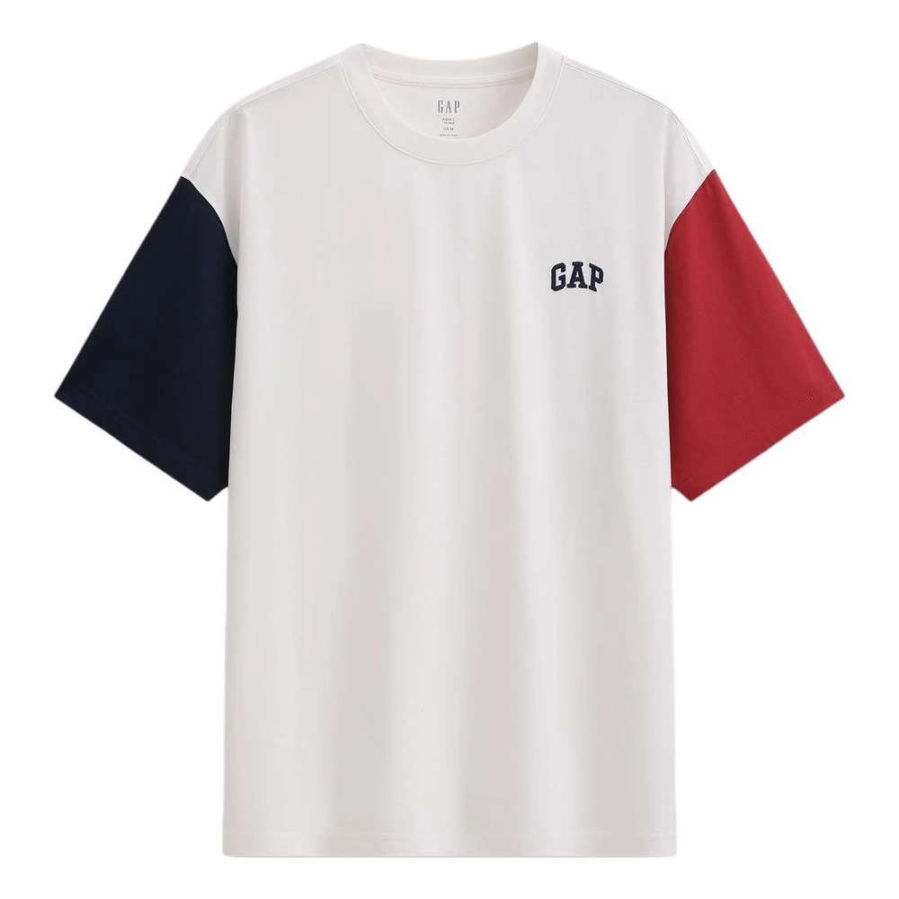 Футболка GAP хлопковая с коротким рукавом, Цвет: Белый, Размер: XS | Китай.рф