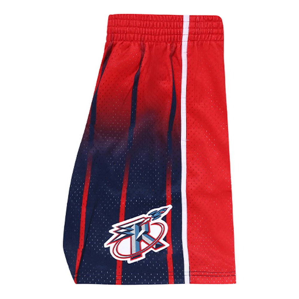 Баскетбольные шорты Mitchell & Ness ретро NBA Хьюстон Рокетс, Цвет: красно-синий, Размер: S | Китай.рф