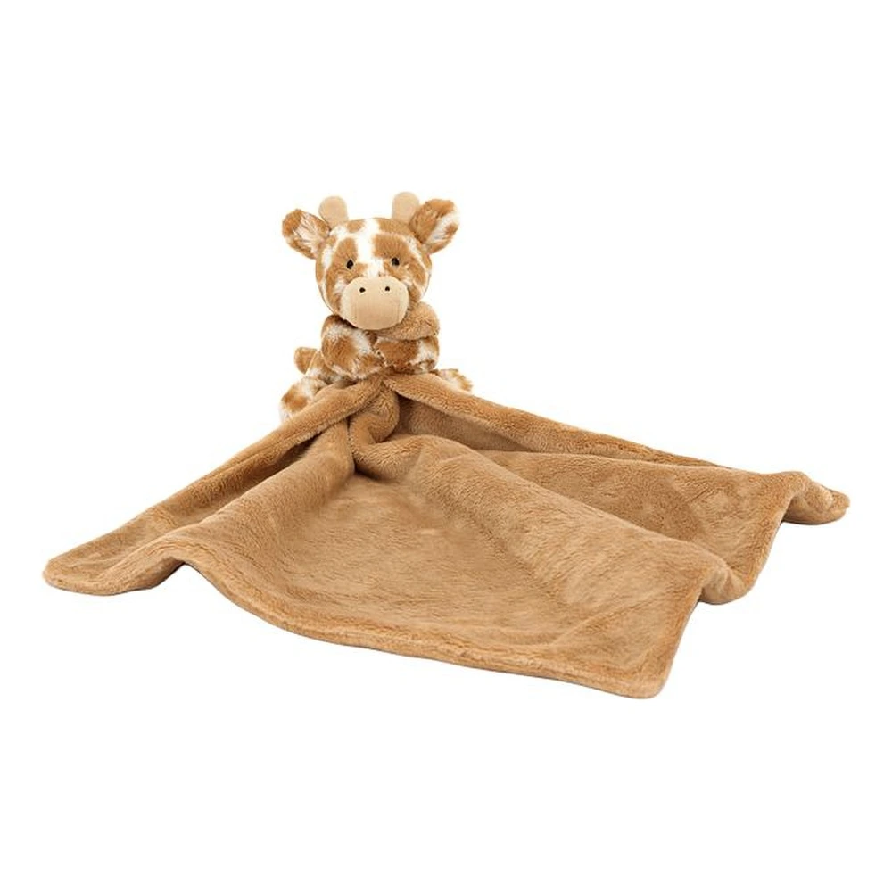 Игрушка JELLYCAT Shy Giraffe Comfort Blanket, Цвет: апельсин | Китай.рф