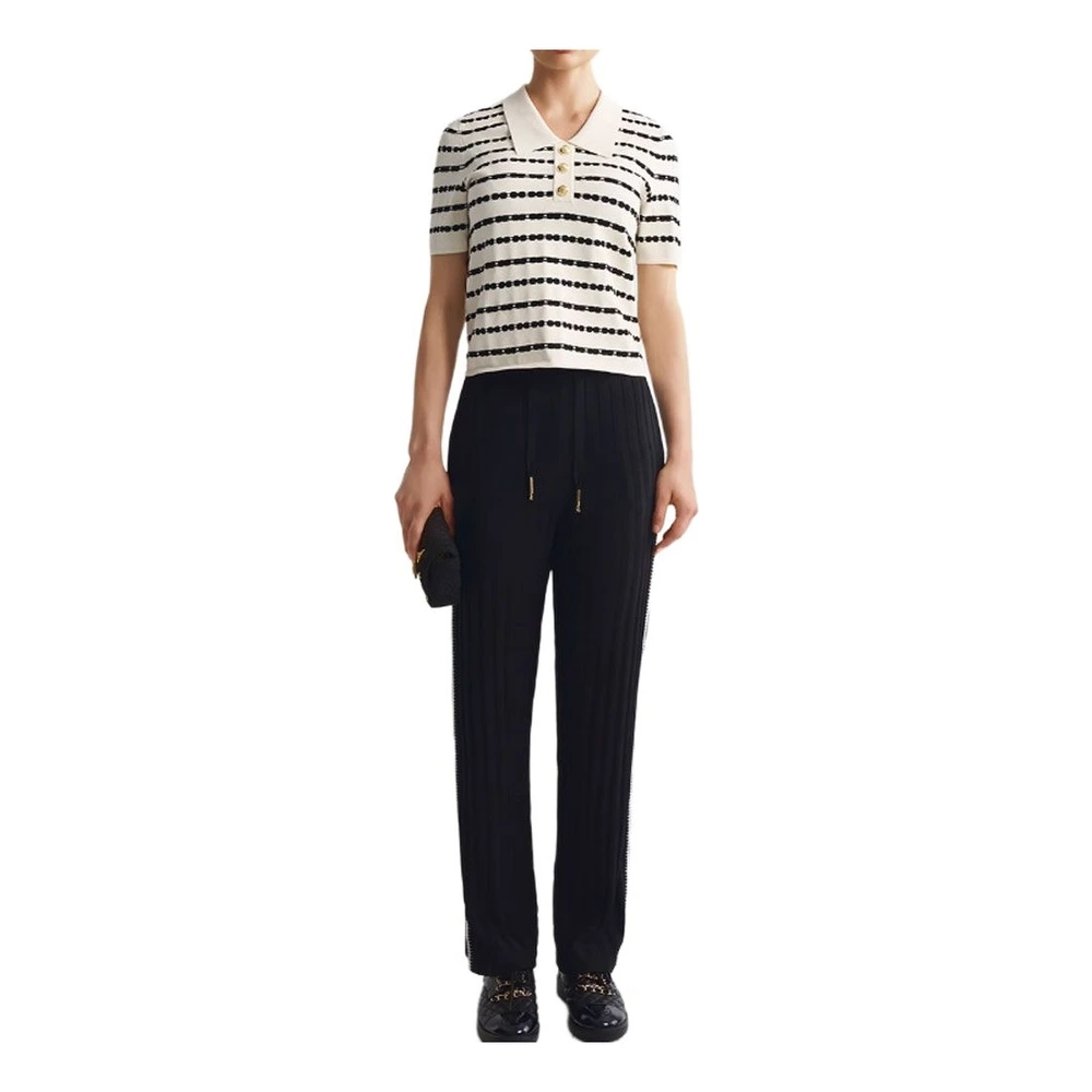 Брюки женские KARL LAGERFELD Casual Pants Women's, Цвет: черный, Размер: XS | Китай.рф