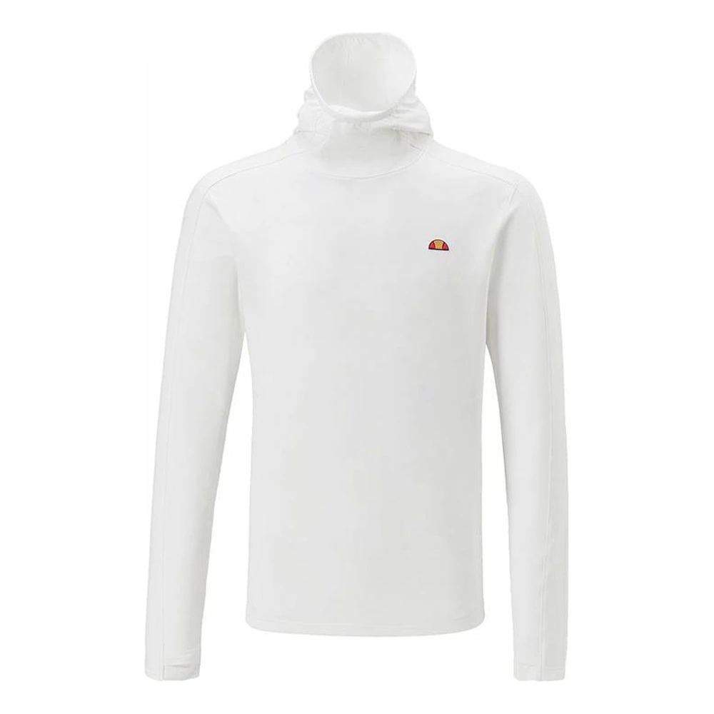 Футболка Ellesse с капюшоном унисекс длинный рукав, Цвет: Белый, Размер: M | Китай.рф