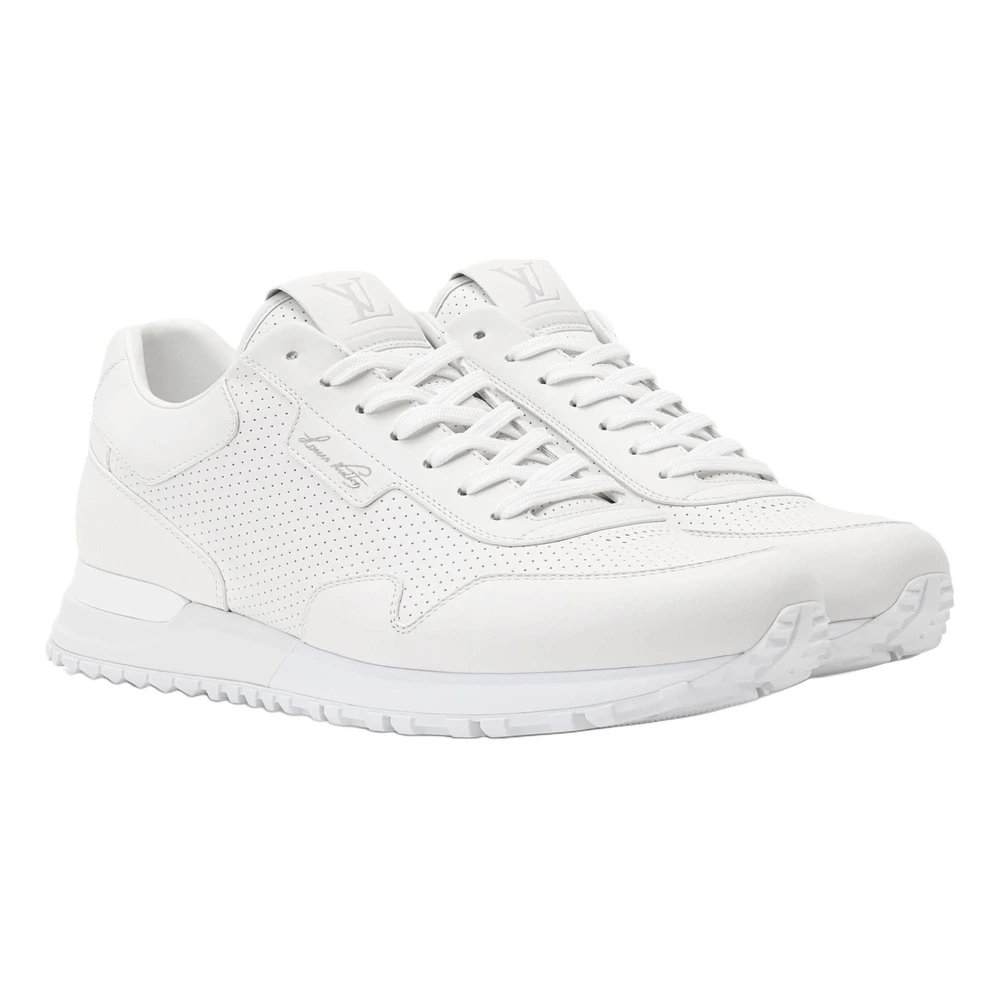 Кроссовки LOUIS VUITTON Run Away Cow Leather Low Top Casual Shoes Men's White, Цвет: Белый, Размер: 38.5, Ширина: С оригинальной коробкой для обуви | Китай.рф