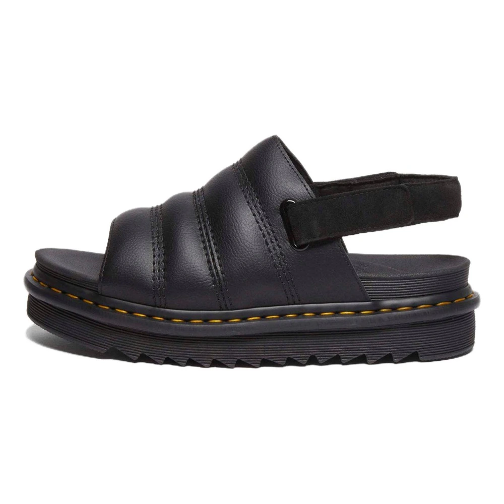 Сандалии-слайды Dr.Martens KOLE из PU-кожи, женские, черные, Цвет: черный, Размер: 36 | Китай.рф