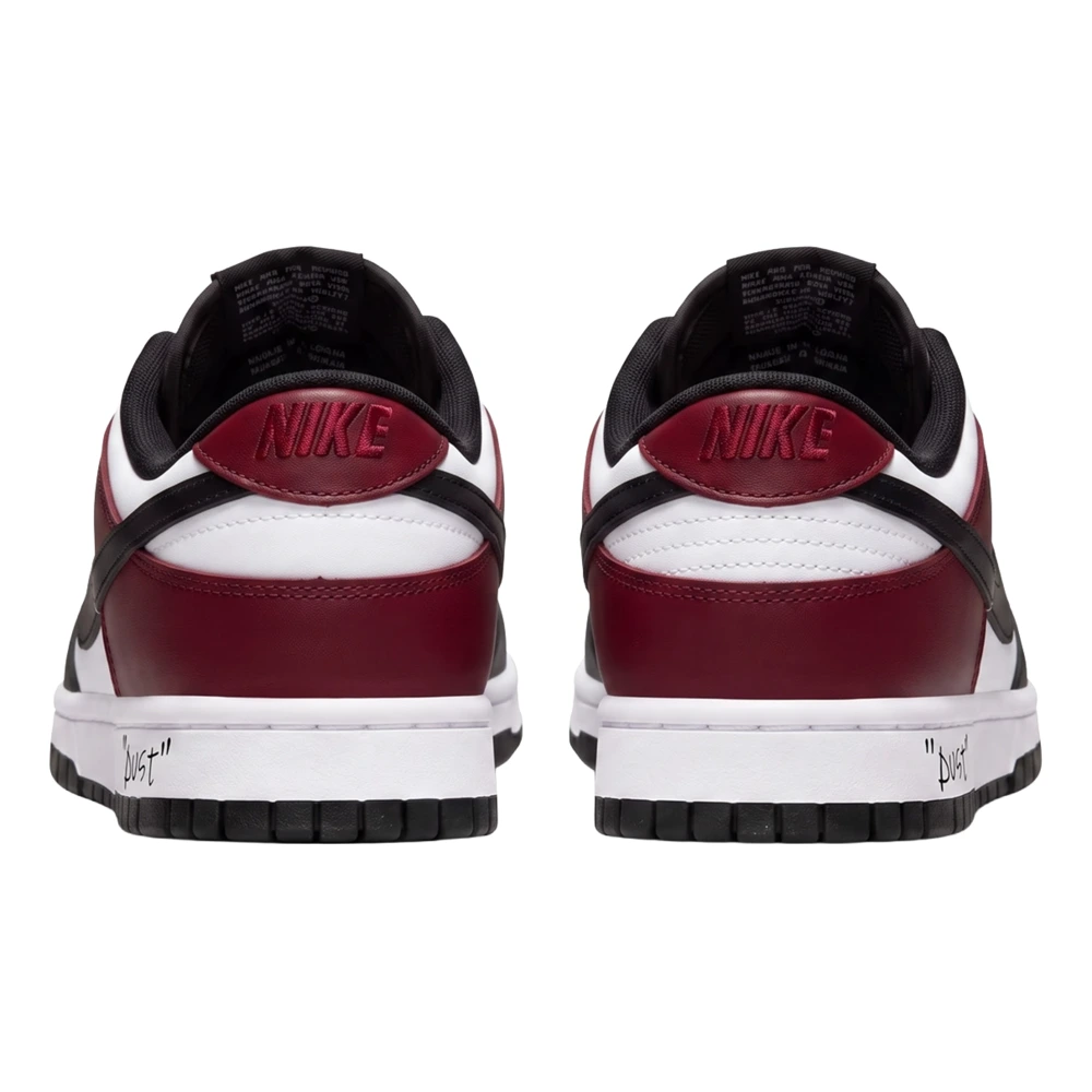 Кроссовки Nike Dunk для скейтбординга, низкий верх, черно-красные, Цвет: черный, Размер: 35.5 | Китай.рф