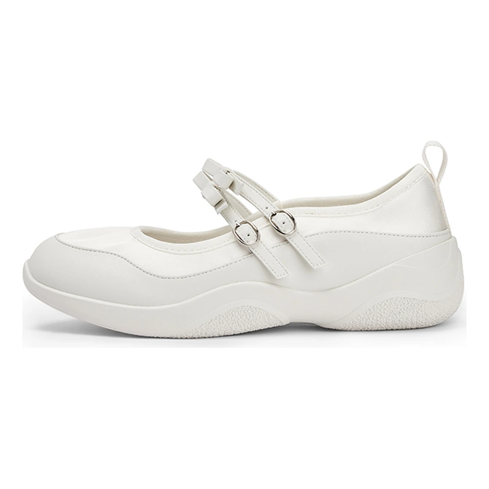 Туфли Мэри Джейн Toomanyshoes Rotating Leap на каблуке 5 см женские, Цвет: молочный, Размер: 36 | Китай.рф