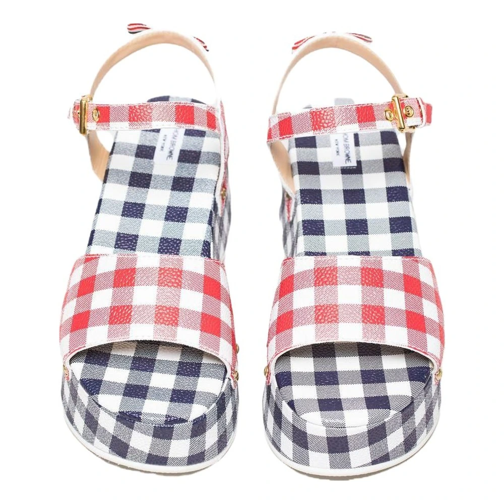 Женские сандалии THOM BROWNE One Strap, мультиколор, Издание: С оригинальной коробкой для обуви, Размер: 37 | Китай.рф