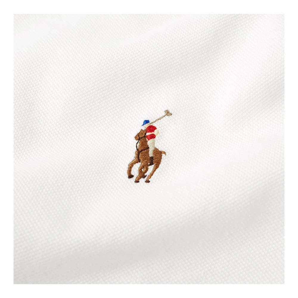 Рубашка Polo Ralph Lauren Cotton мужская белая, Цвет: Белый, Размер: XS | Китай.рф