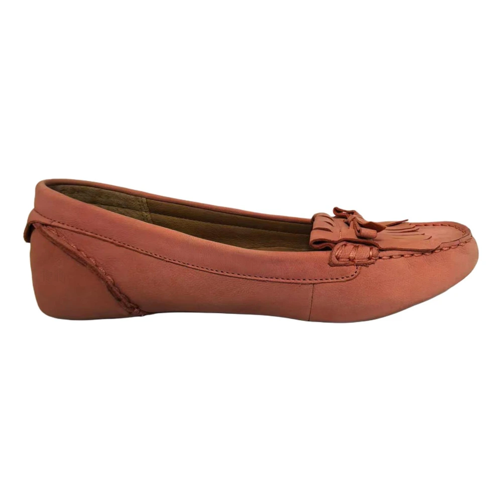 Лоферы UGG Whitley Driver из овчины для женщин, Цвет: Вишнёво-коралловый, Размер: 36 | Китай.рф
