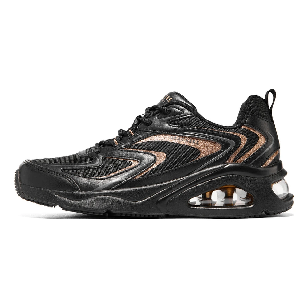 Кроссовки Skechers 177422-BKRG черно-золотые, Цвет: черный, Размер: 35 | Китай.рф