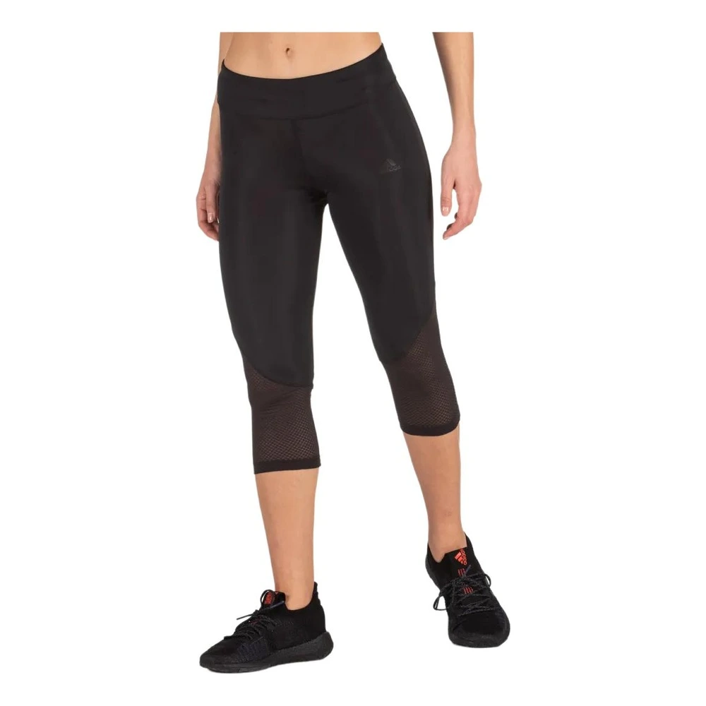 Adidas AEROREADY Own The Run: укороченные леггинсы, Цвет: черный, Размер: XS | Китай.рф