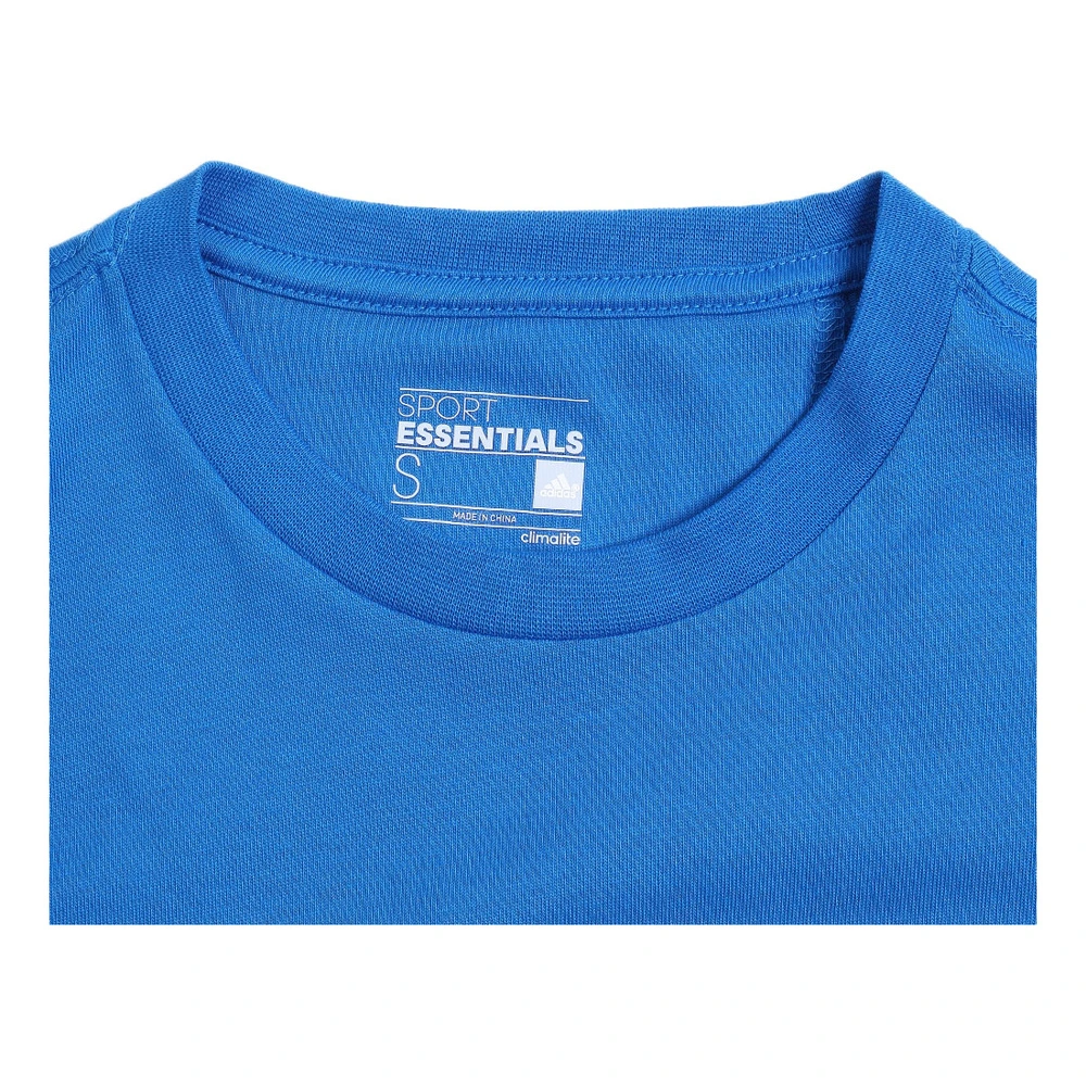 Футболка adidas Sport Essentials мужская синяя с коротким рукавом, Цвет: синий, Размер: S | Китай.рф