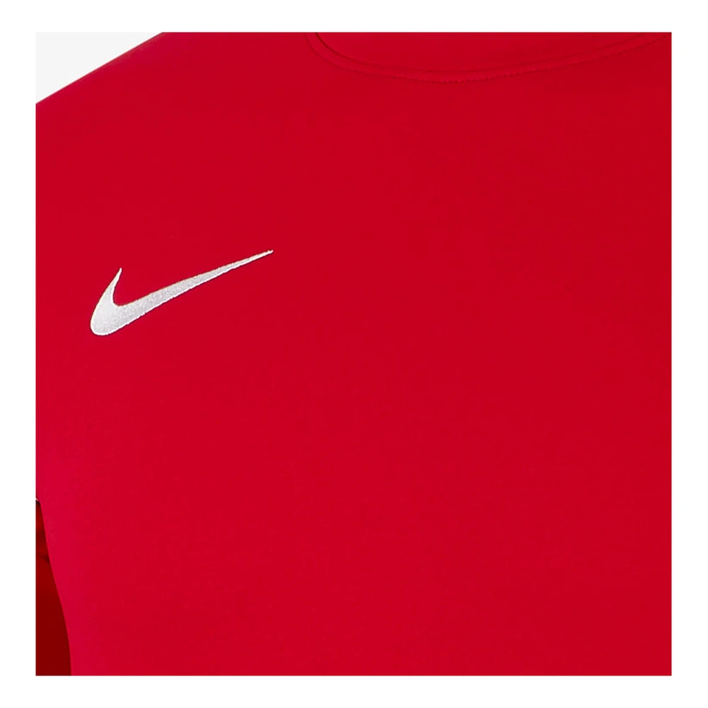 Футболка Nike мужская красная с вышивкой Logo, длинный рукав, Цвет: красный, Размер: XXL | Китай.рф