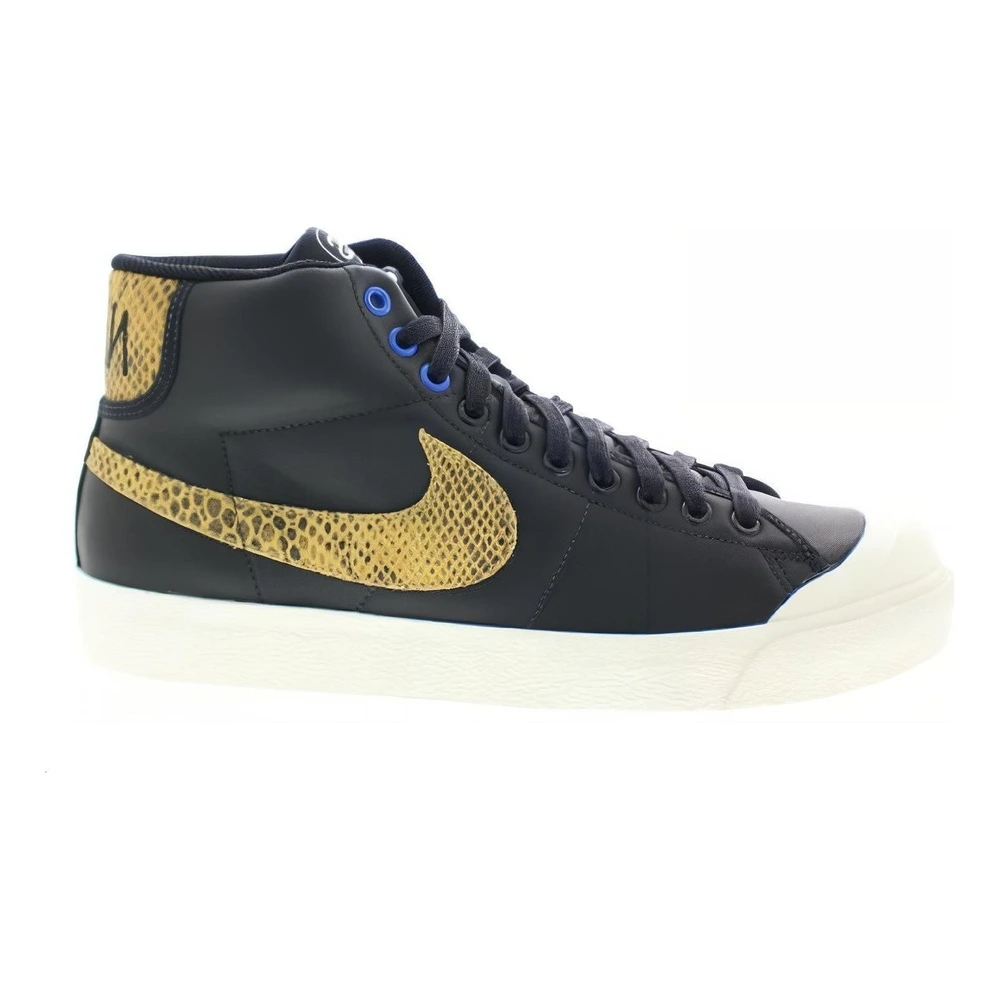 Кроссовки Stussy x Nike All Court Mid для скейтбординга, мужские, черные, Цвет: черный, Размер: 42.5 | Китай.рф