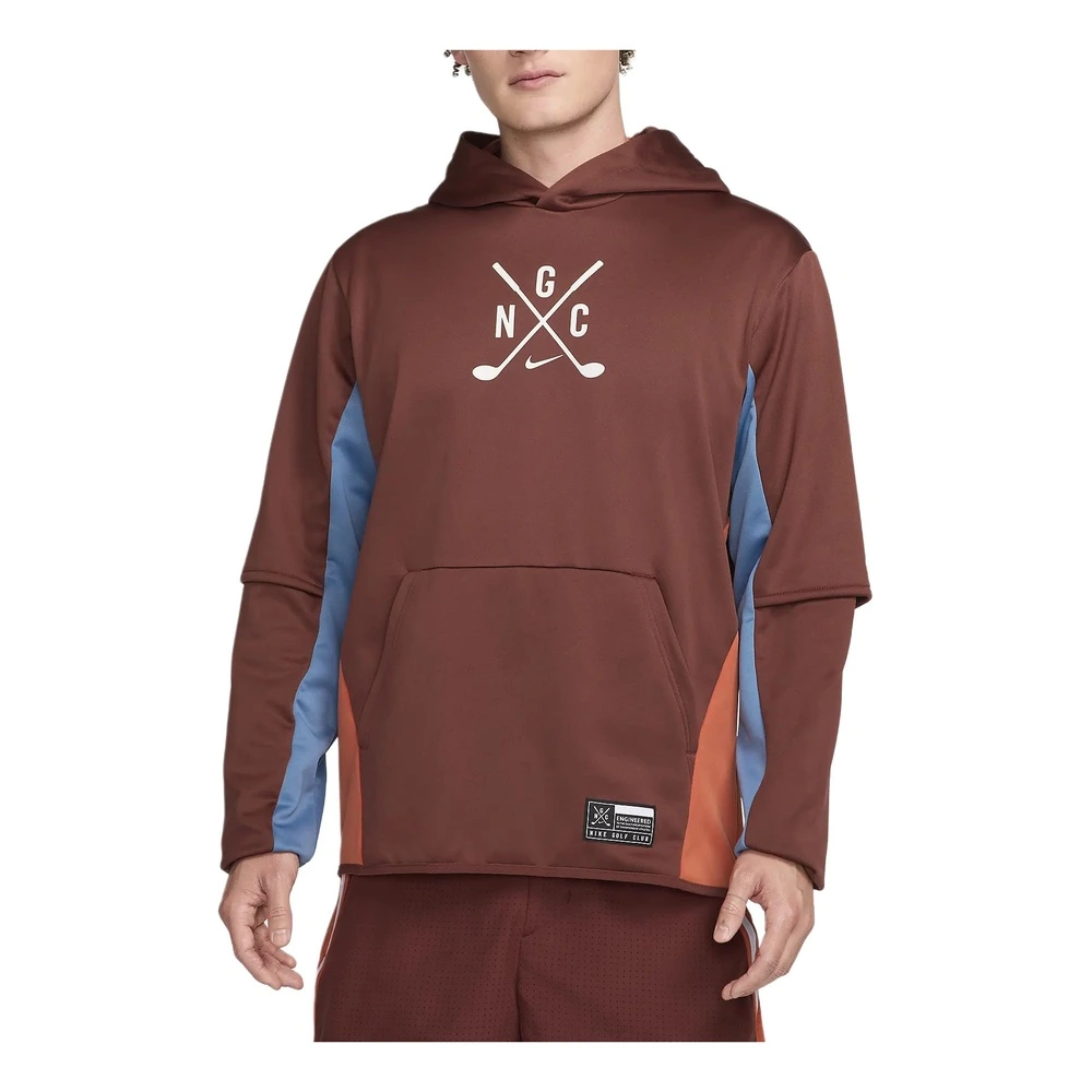 Толстовка Nike Golf Club Dri-FIT мужская, Цвет: Dark Pony/Aegean Storm/Vintage Coral/белый, Размер: L | Китай.рф