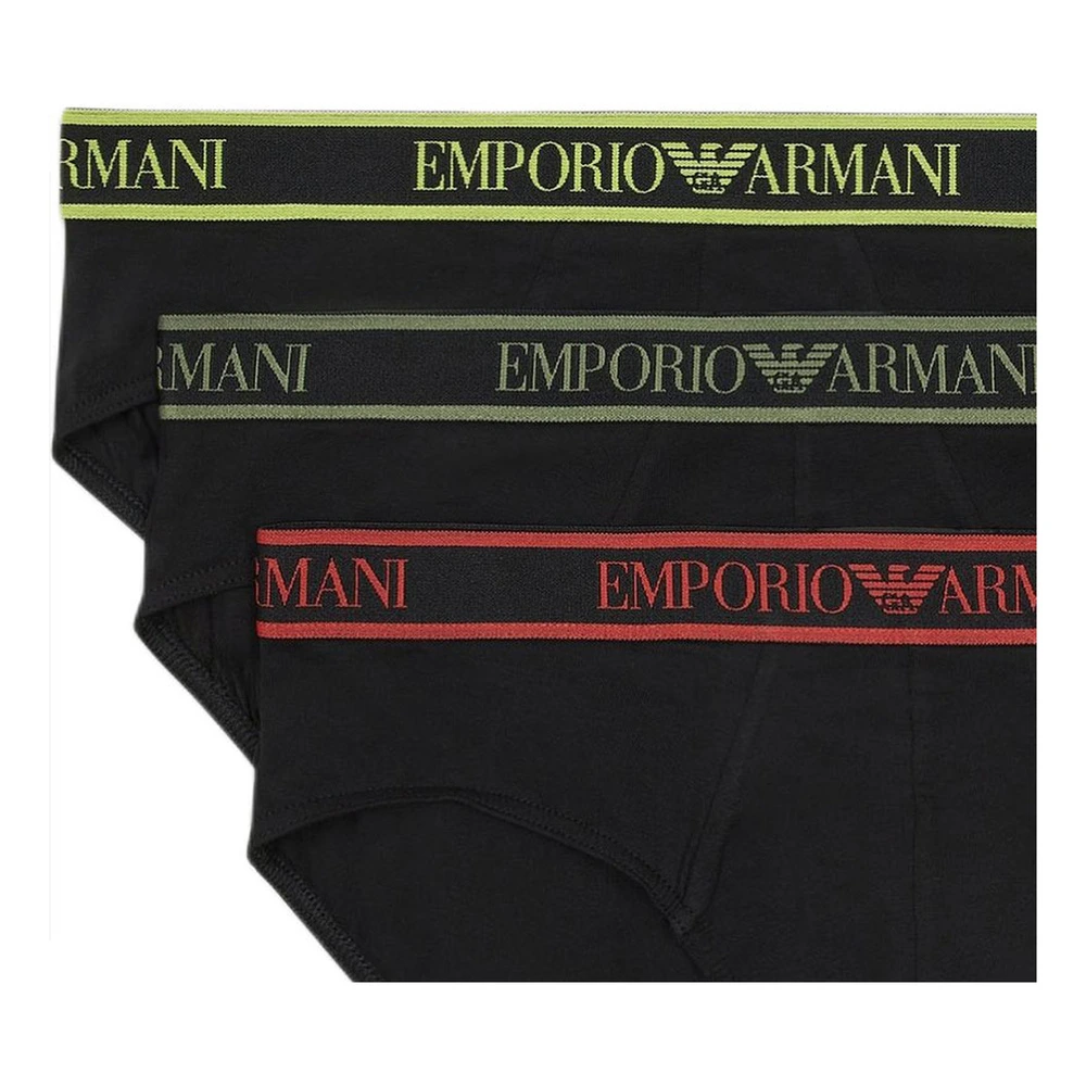 Боксеры EMPORIO ARMANI черные набор из 3 штук, Размер: M, Цвет: Набор из 3 пар (чёрный+чёрный+чёрный), Подарочная упаковка: Нет оригинального подарочного пакета, подарочной коробки | Китай.рф