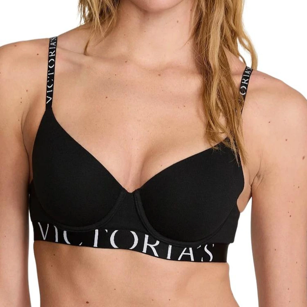 Бюстгальтер Victoria's Secret женский классический 3/4, Цвет: черный, Размер: 32A(XS) | Китай.рф