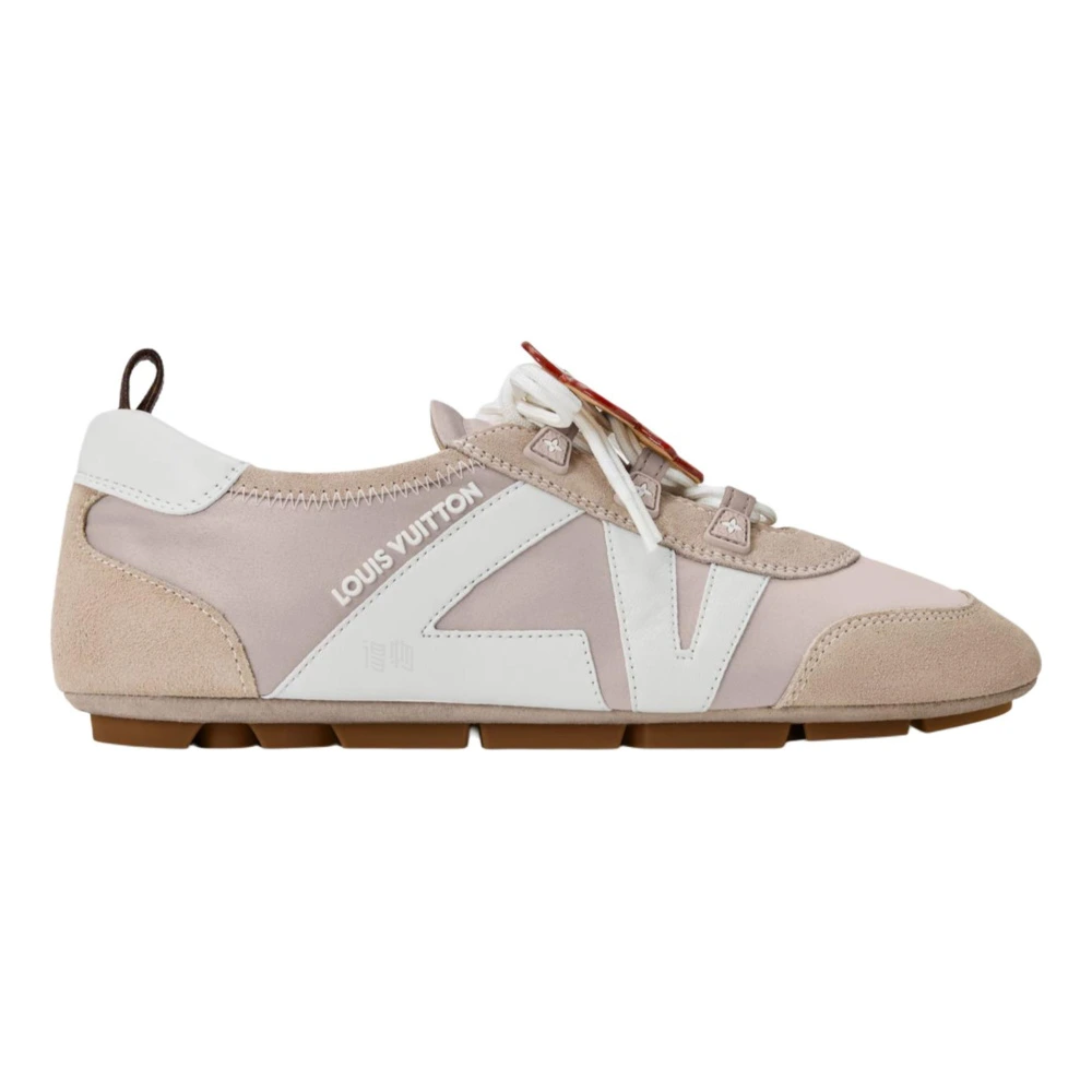 Кроссовки LOUIS VUITTON Sneakerina женские низкие повседневные, Цвет: Цвет бобовой пасты, Размер: 35, Ширина: С оригинальной коробкой для обуви | Китай.рф