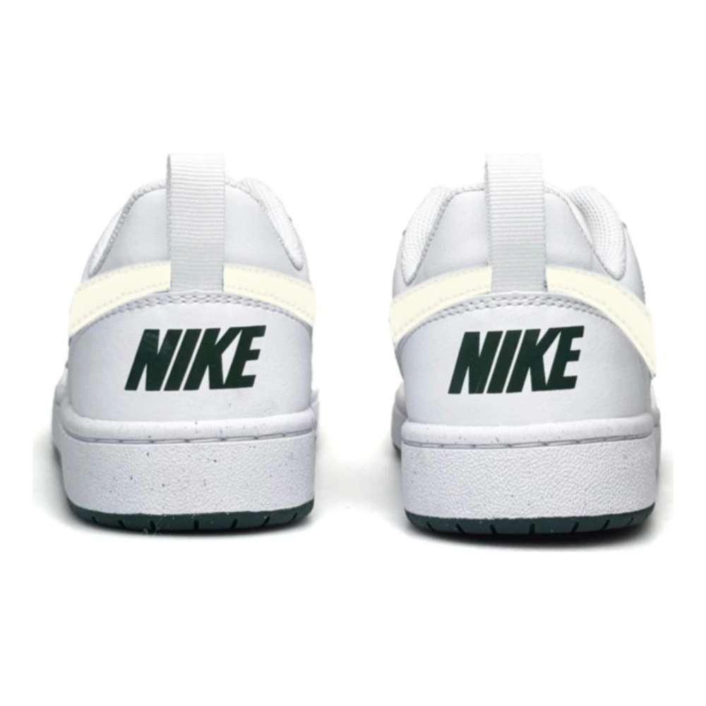 Кроссовки для скейтбординга Nike Court Borough детские бело-жёлтые, Цвет: Белый и желтый, Размер: 35.5 | Китай.рф
