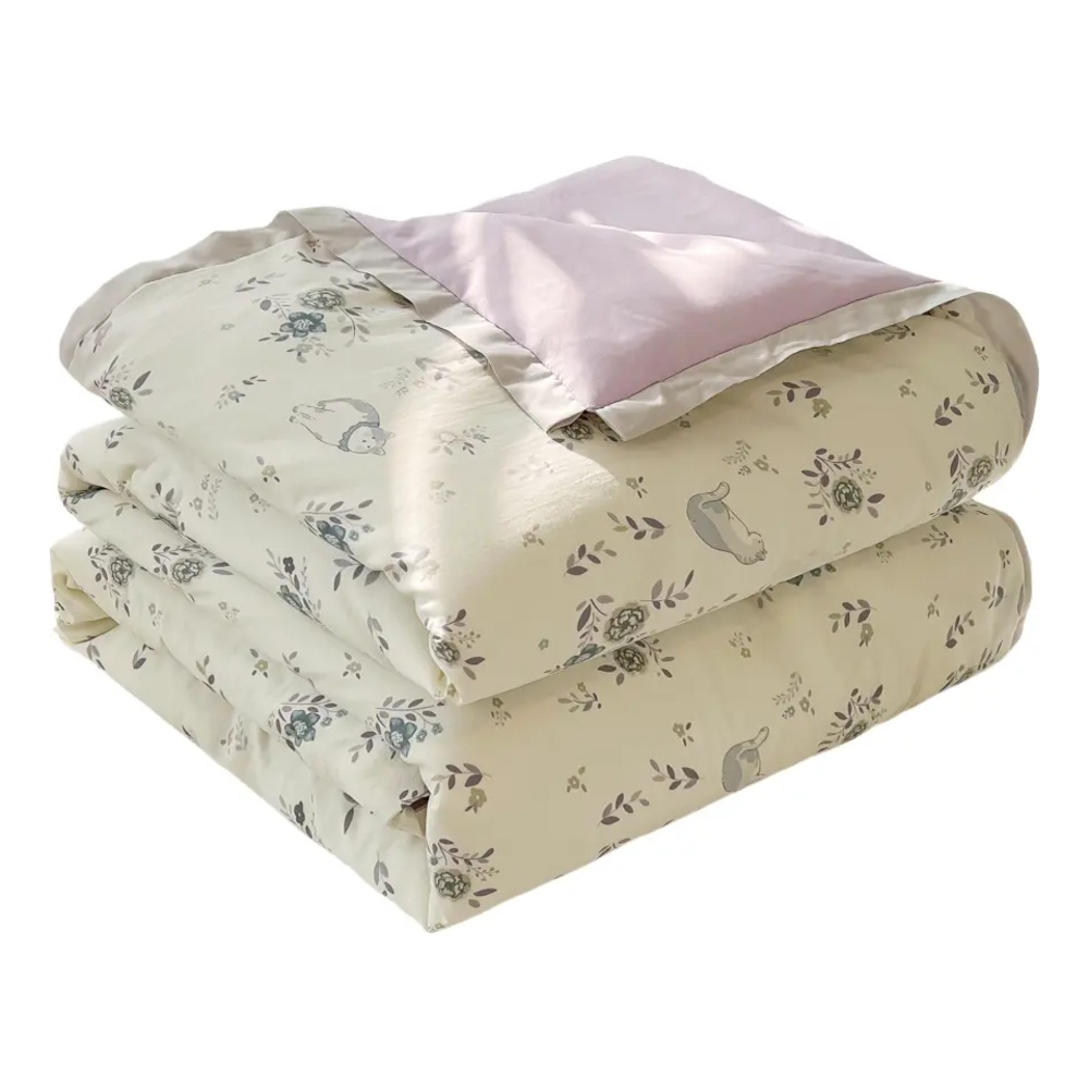 Одеяло GRACE Fashion Korean Instagram Style Refreshing Quilt, Стиль: Кошачий сад, Размер: 150*200 см одно летнее одеяло/около 1 кг | Китай.рф