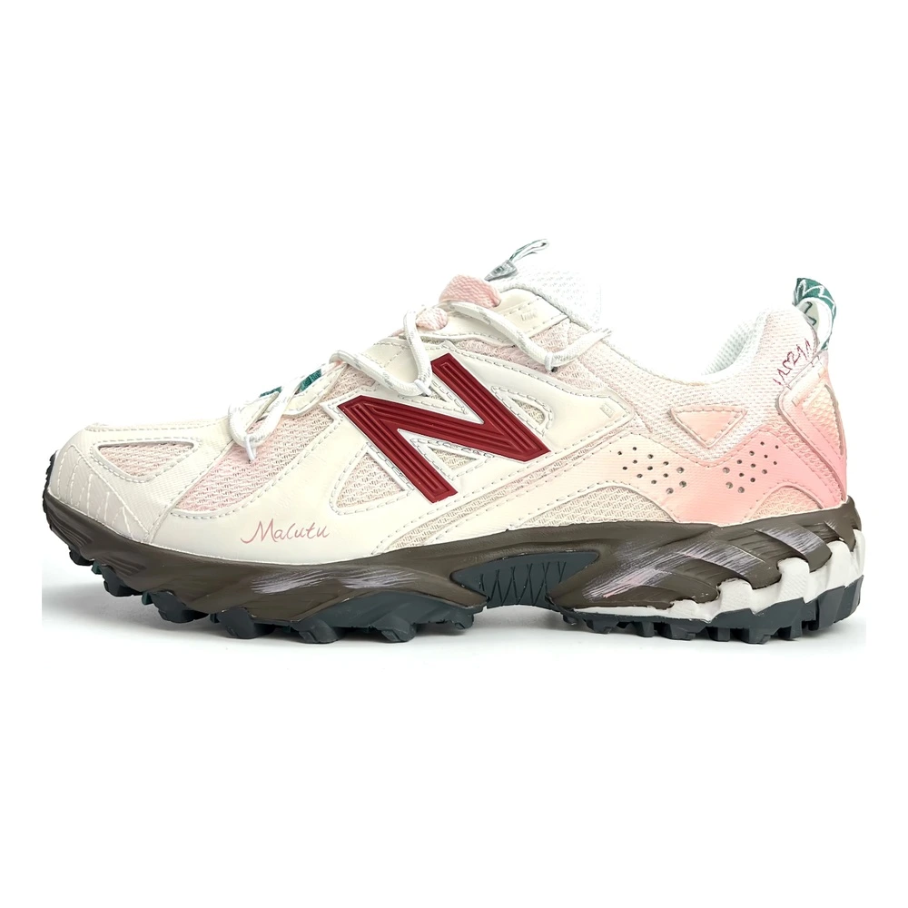 Кроссовки New Balance 610T текстильные низкие розовые в стиле гранж, Цвет: бледно-розовато-серый, Размер: 38 | Китай.рф