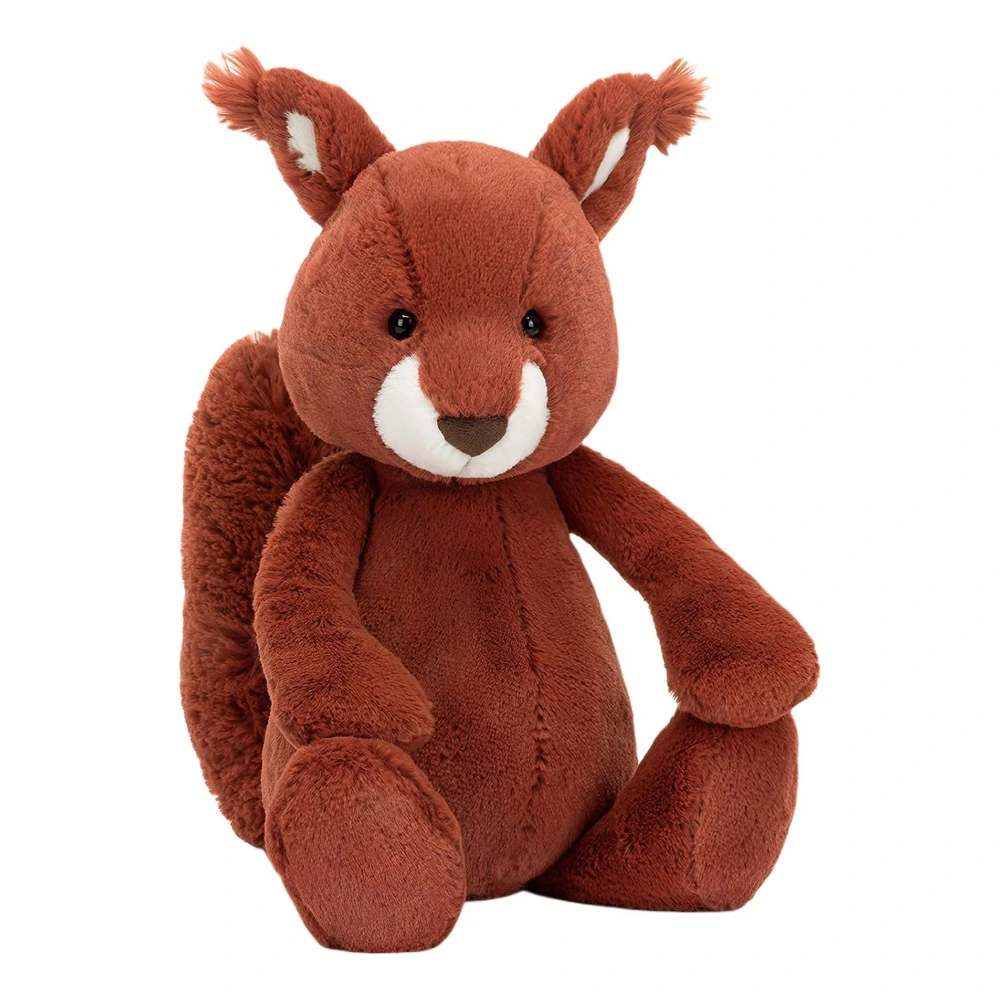 Мягкая игрушка JELLYCAT Bashful Squirrel белка 23 см, Название продукта: Застенчивая белка | Китай.рф