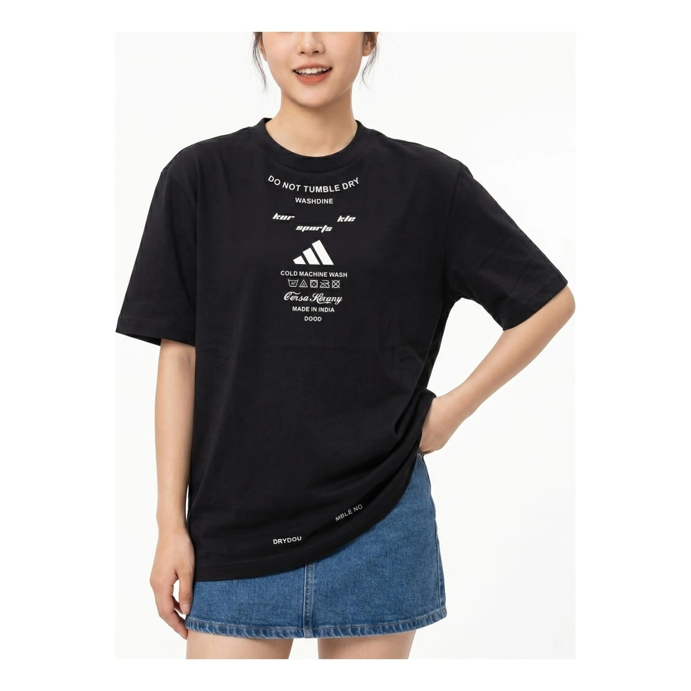 Футболка adidas ESSENTIALS Unisex черная, Цвет: черный, Размер: XL | Китай.рф