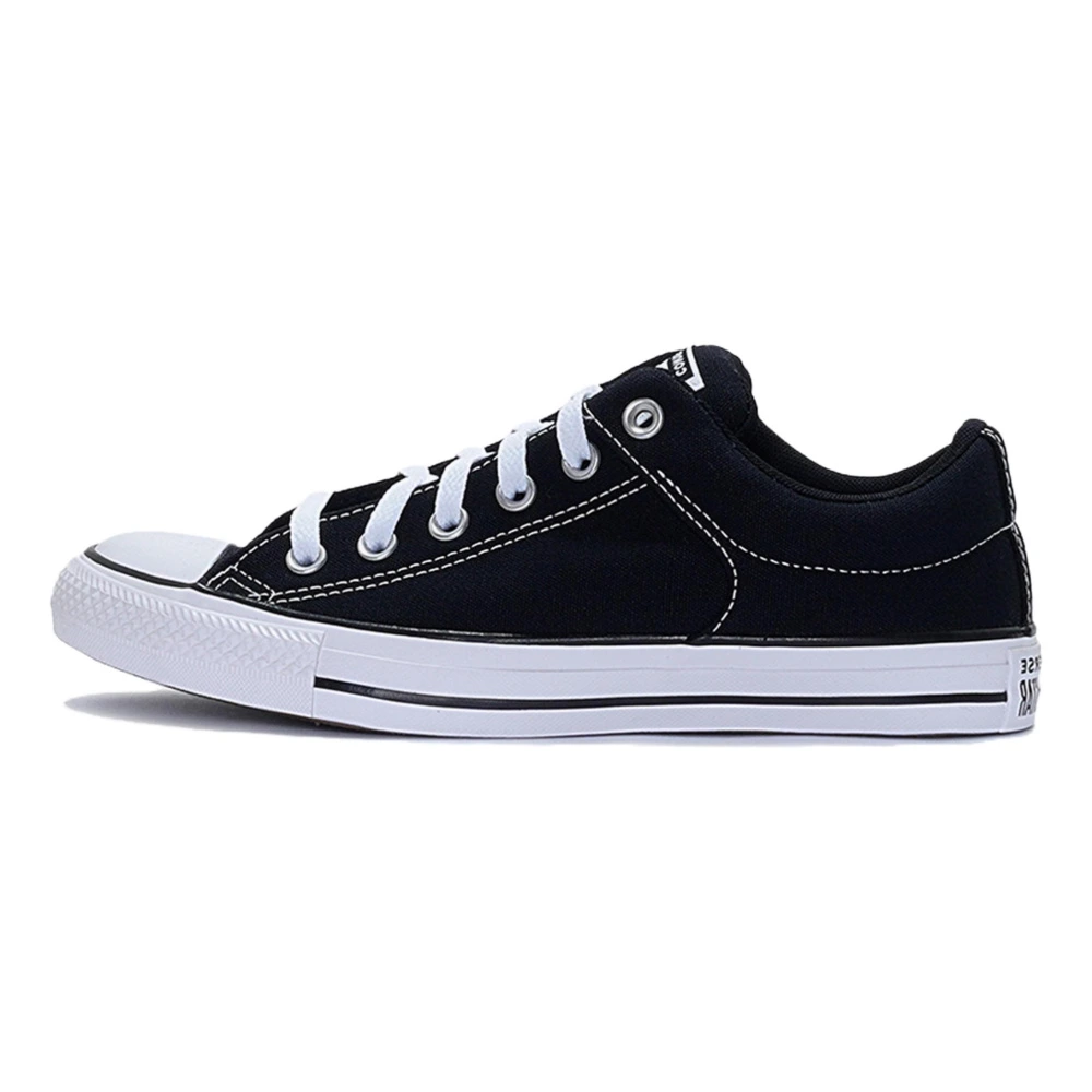 Кеды Converse Chuck Taylor All Star High Street низкие, чёрно-белые, Цвет: Черно-белый, Размер: 36 | Китай.рф