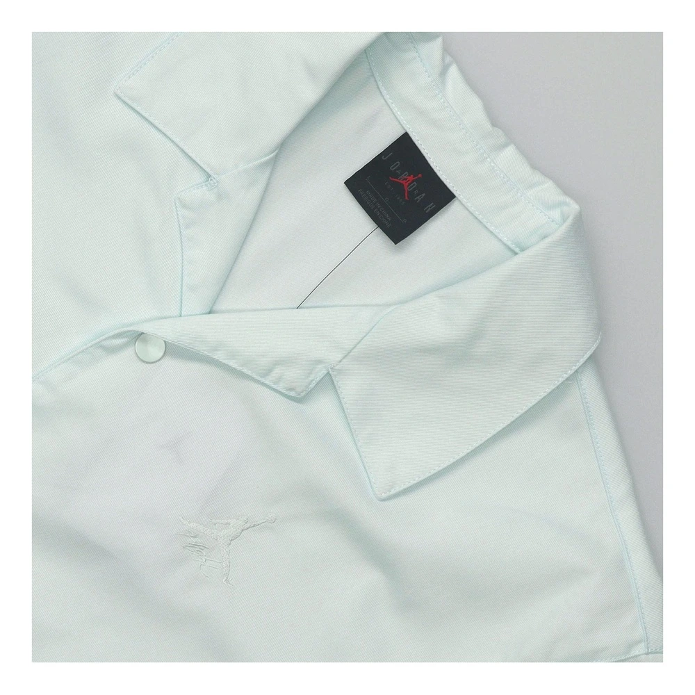 Рубашка Jordan SS24 Essentials Statement мужская светло-зелёная, Цвет: слегка зеленый, Размер: M | Китай.рф
