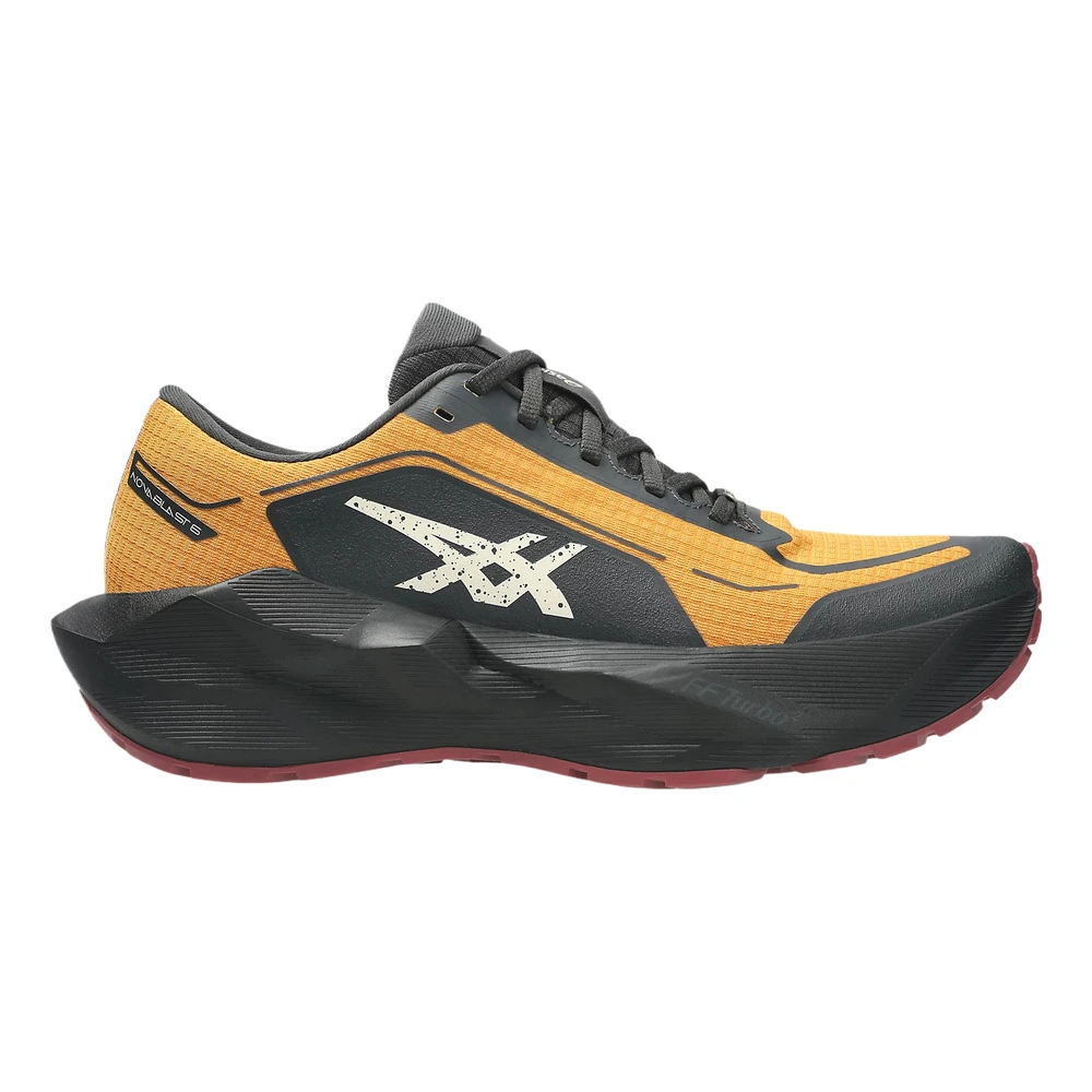 Кроссовки для бега ASICS NOVABLAST 6 низкие Sandstorm/Black мужские, Цвет: Песчаный/чёрный, Размер: 39 | Китай.рф