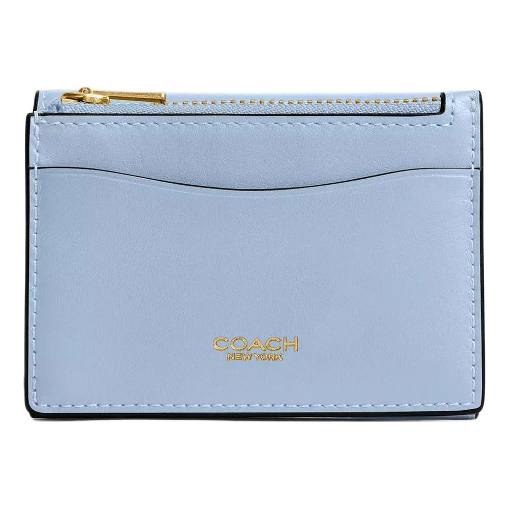 Кошелёк COACH Essential из телячьей кожи женский синий, Цвет: синий | Китай.рф