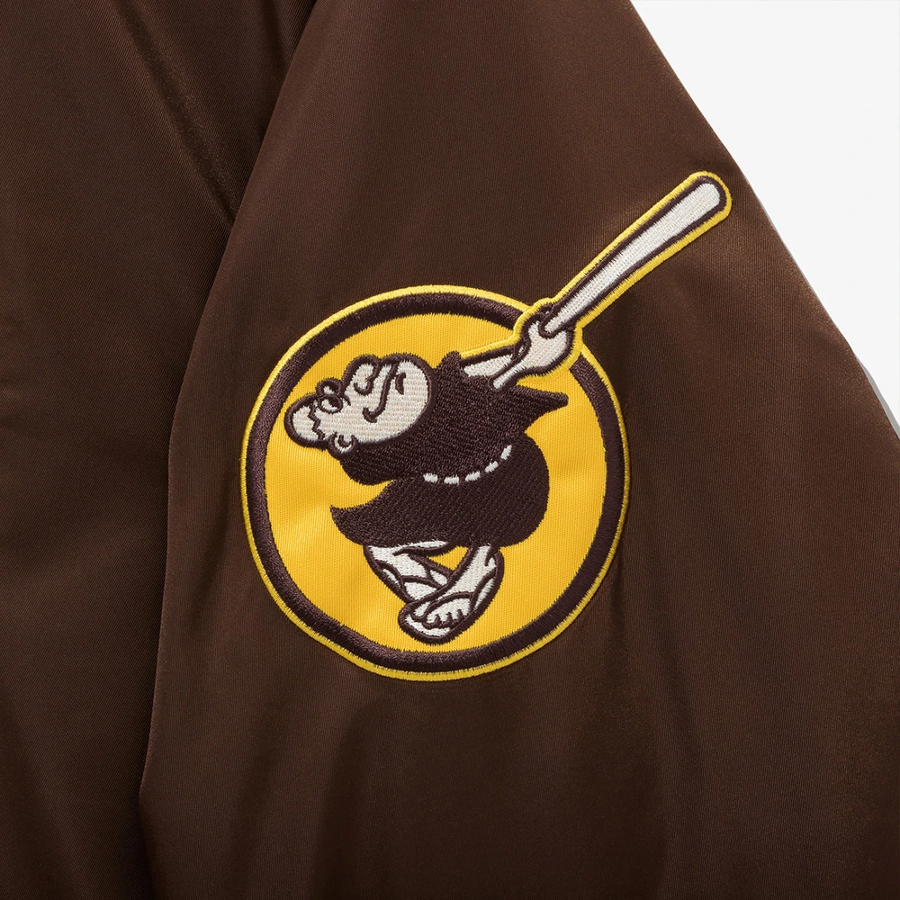 Куртка New Era FW25 MLB Authentic Stadium San Diego Padres Unisex, Цвет: коричневый, Размер: M | Китай.рф