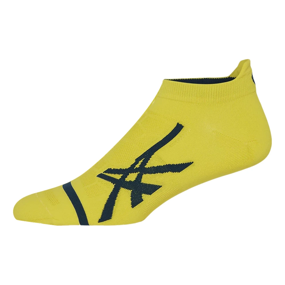 Носки Asics короткие дышащие спортивные, унисекс, 1 пара, ярко-жёлтый, Цвет: ярко-желтый, Размер: L | Китай.рф