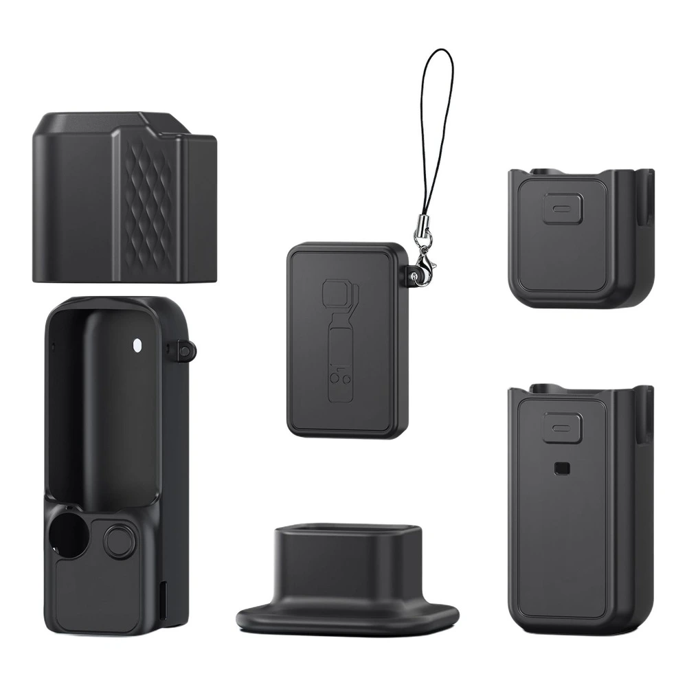 Силиконовый чехол SENKAMA для корпуса DJI Pocket 4, Цвет: глубокий космос черный | Китай.рф