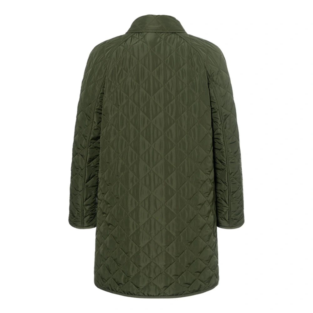 Пальто Burberry женское тёмно-оливковое, Цвет: темно-оливковый, Размер: L | Китай.рф
