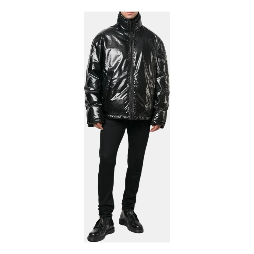 Стеганая куртка DIESEL SS24 Puffer Jacket черная мужская, Цвет: черный, Размер: 54 | Китай.рф
