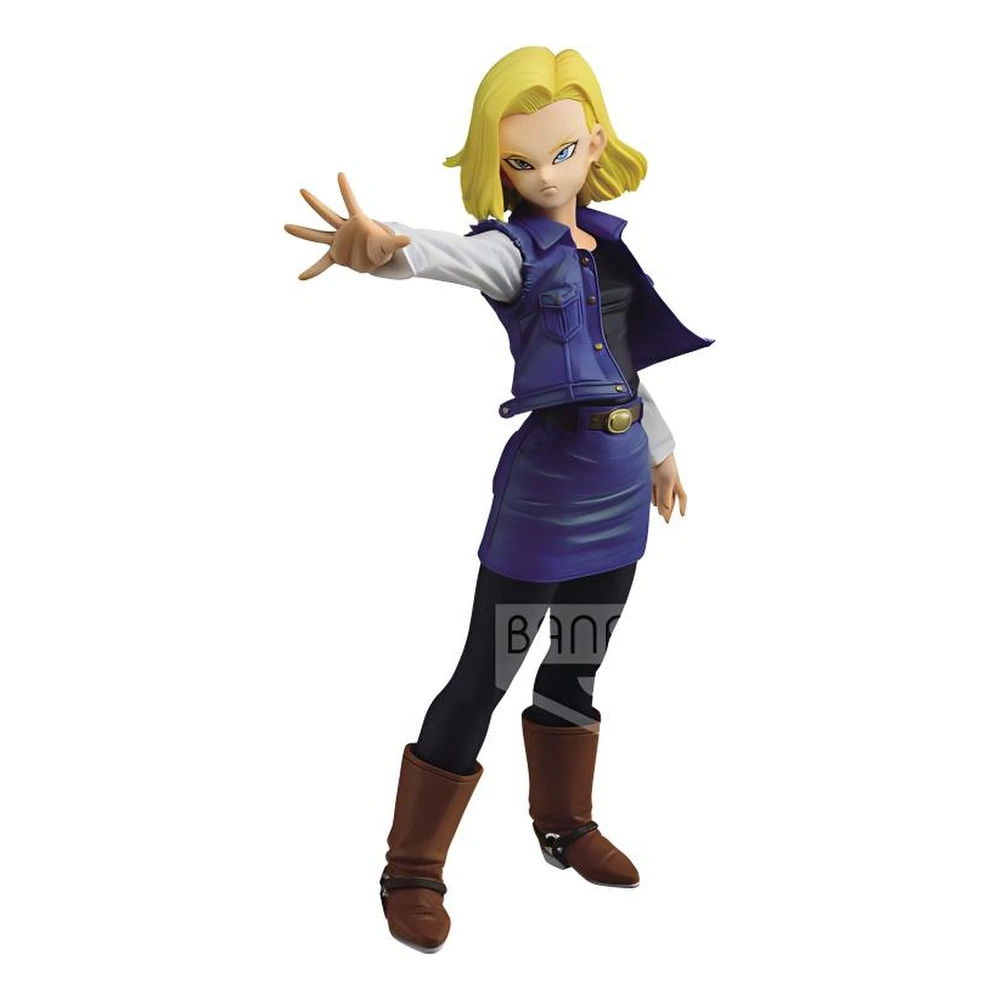 Коллекционная фигурка BANPRESTO Android 18 из Dragon Ball, серия Match Makers, Характеристика: Dragon Ball MATCH MAKERS соперники Андроид 18 | Китай.рф