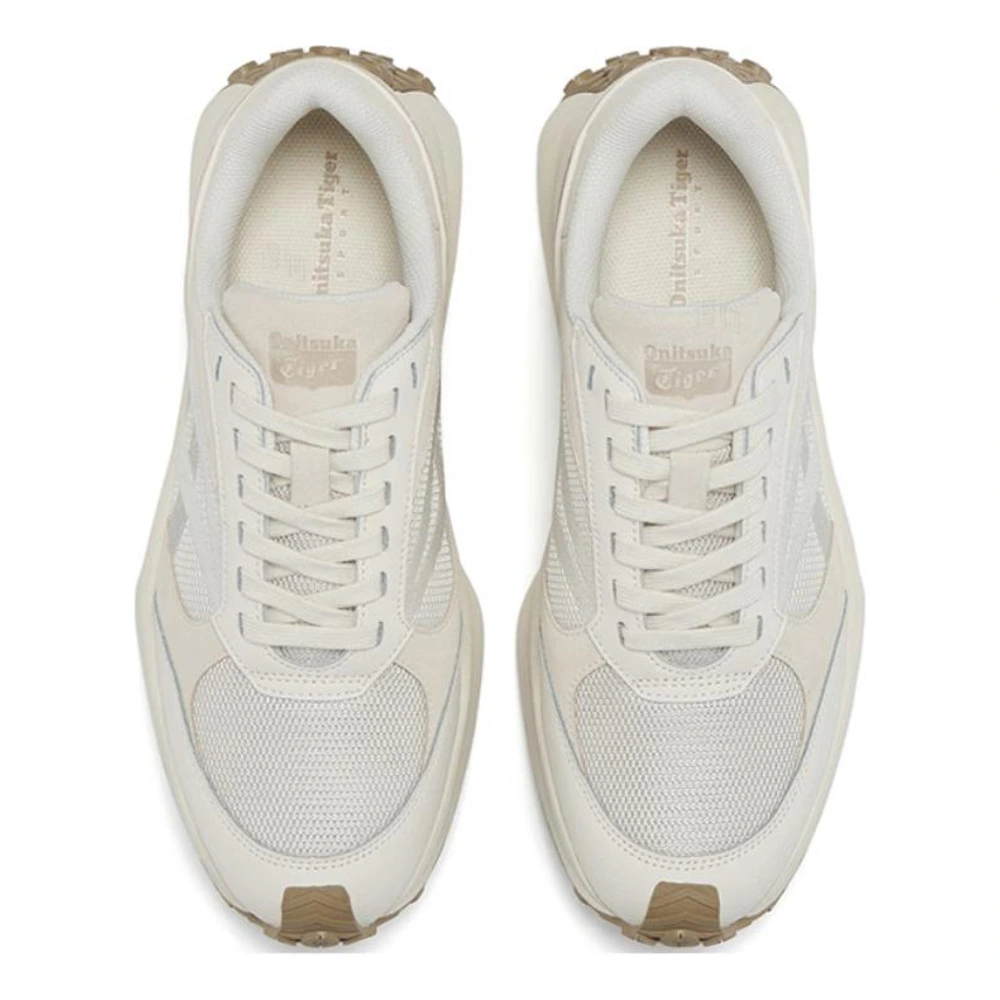 Кроссовки унисекс низкие повседневные Onitsuka Tiger SP серия III текстиль синтетическая кожа натуральная кожа бежевые, Цвет: бежевый, Размер: 36 | Китай.рф