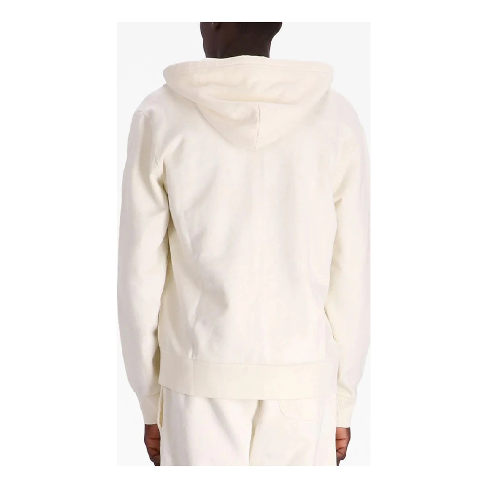 Худи Polo Ralph Lauren FW23 на молнии с вышитым логотипом мужское, Цвет: молочный, Размер: XL | Китай.рф