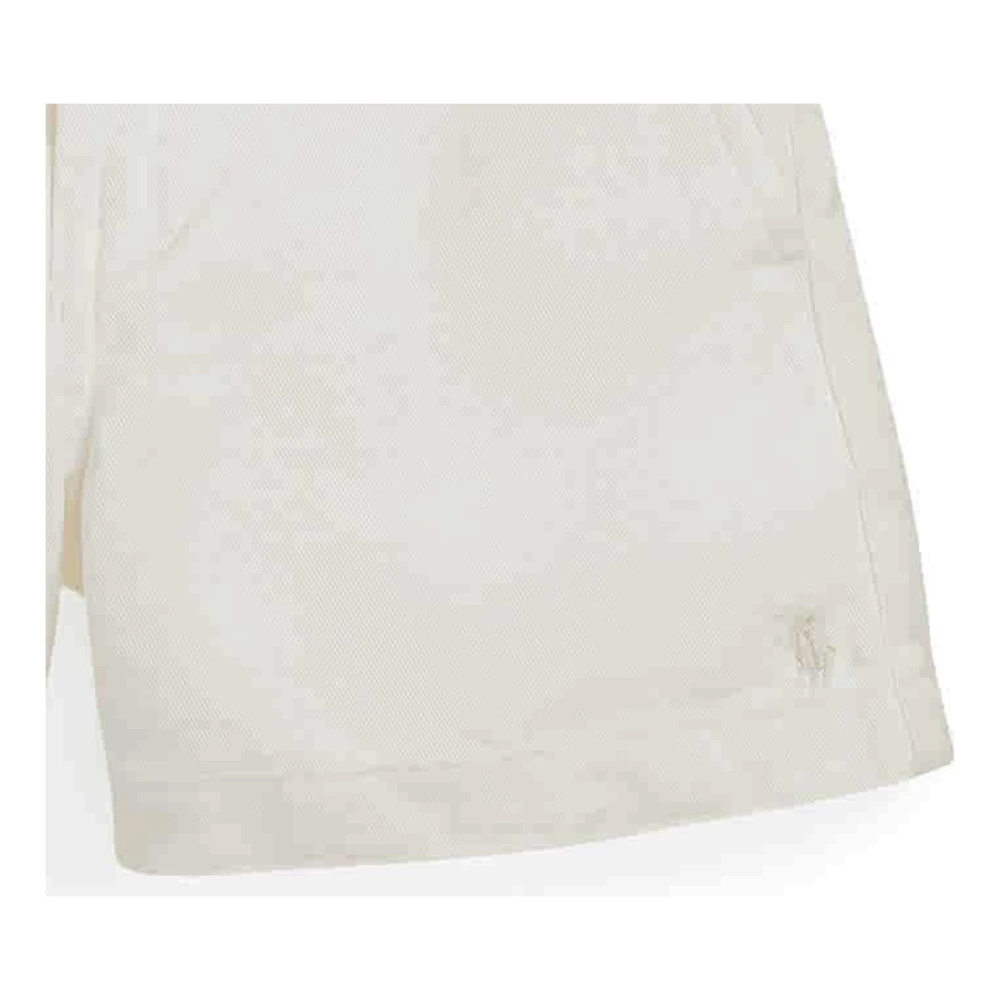 Детские шорты Polo Ralph Lauren SS25 белые, Цвет: Белый, Размер: 6 | Китай.рф