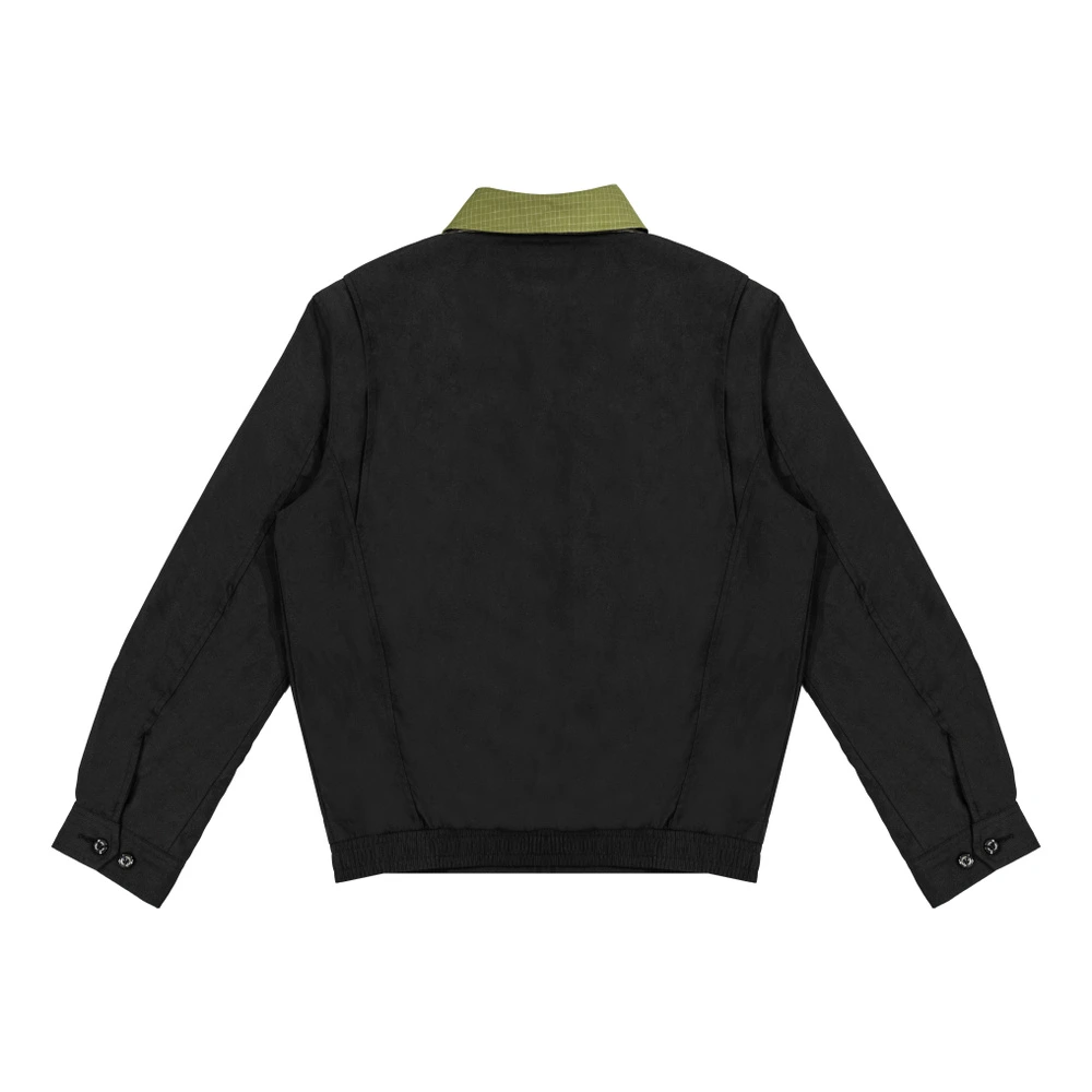 Куртка Polo Ralph Lauren унисекс чёрная, с воротником и молнией, Цвет: черный, Размер: M | Китай.рф