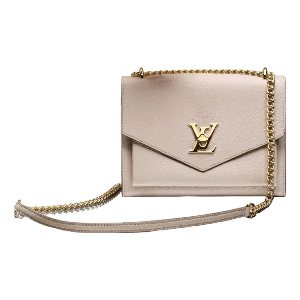 Сумка LOUIS VUITTON Mylockme через плечо, женская, серо-коричневая, Упаковка: Базовая комплектация (сумка + пыльник) | Китай.рф
