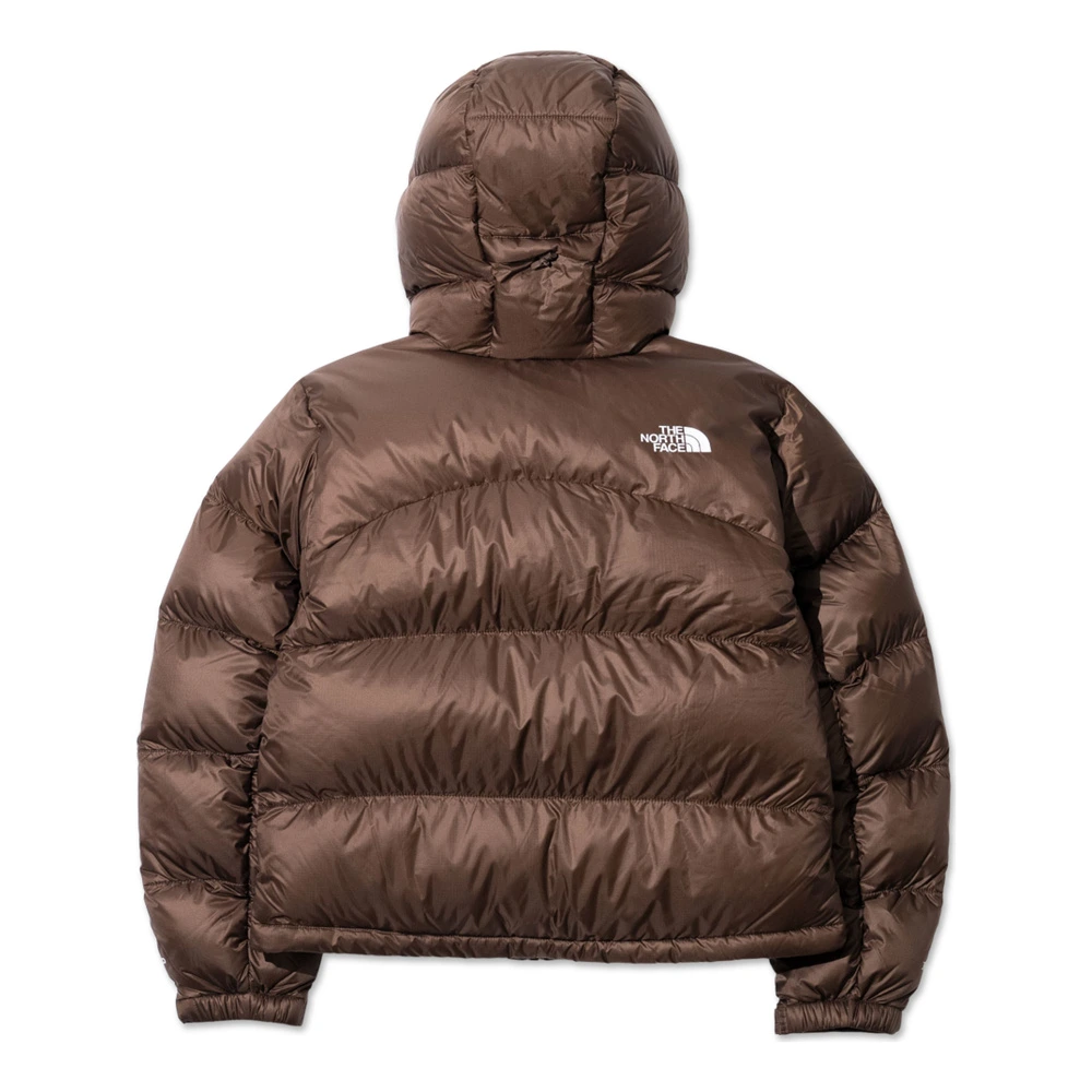 Пуховик женский THE NORTH FACE с капюшоном, дымчато-коричневый, Цвет: 1OI/дымчато-коричневый, Размер: S | Китай.рф