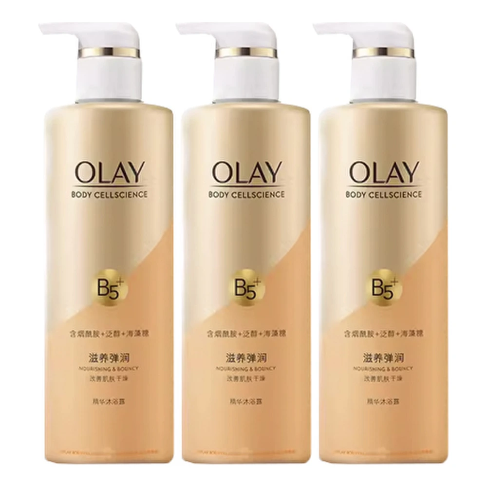 Гель для душа OLAY Nourishing And Elastic с ароматом ванили и розы 500 г × 3, Нетто-вес: 500g*3 | Китай.рф